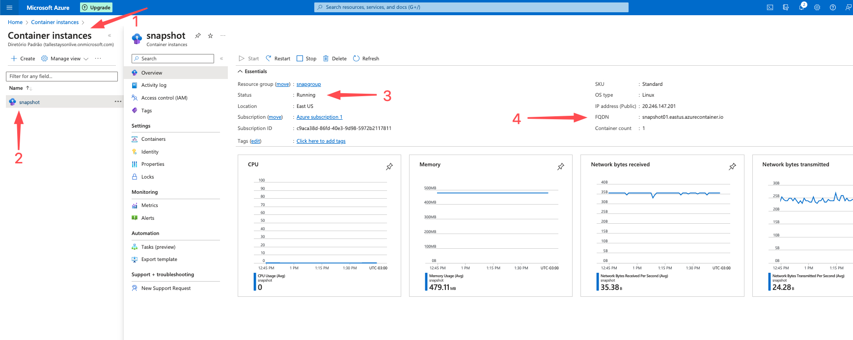 Container Instance