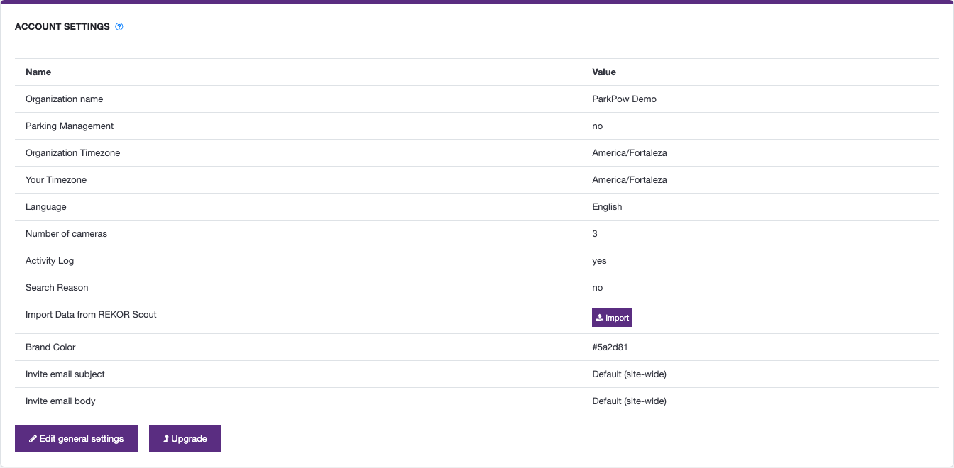 Account Settings