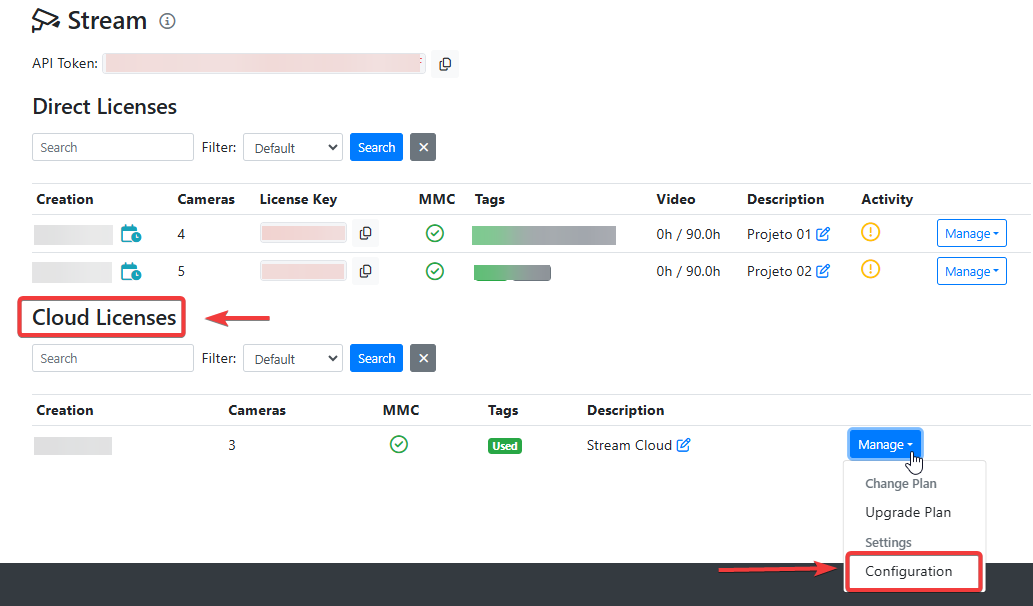 Stream Config GUI - Panel